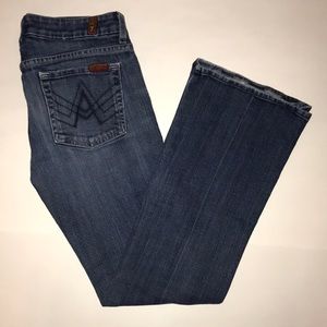 7 for All Mankind, “A” Pocket Flare, Size 27